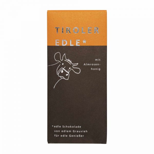 Tiroler Edle | Schokolade mit Almrosenhonig