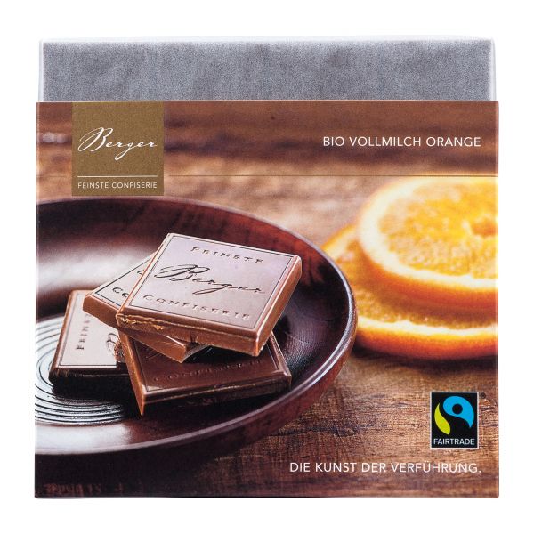 Berger Schokolade | Vollmilch Orange [BIO] [FAIR]