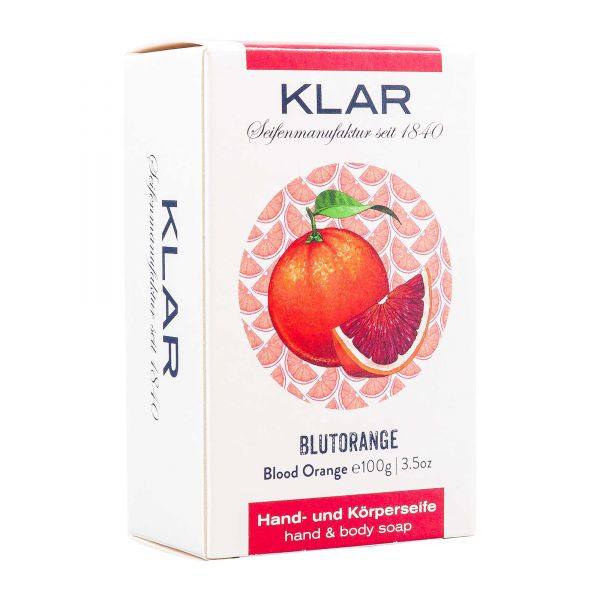 Klar Seife | Blutorange | palmölfrei