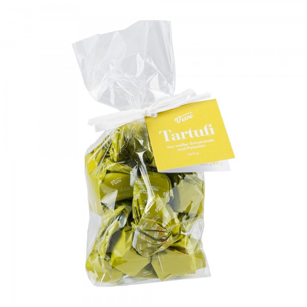 Tartufi dolci Pistacchio | weiße Schokotrüffel | 200g