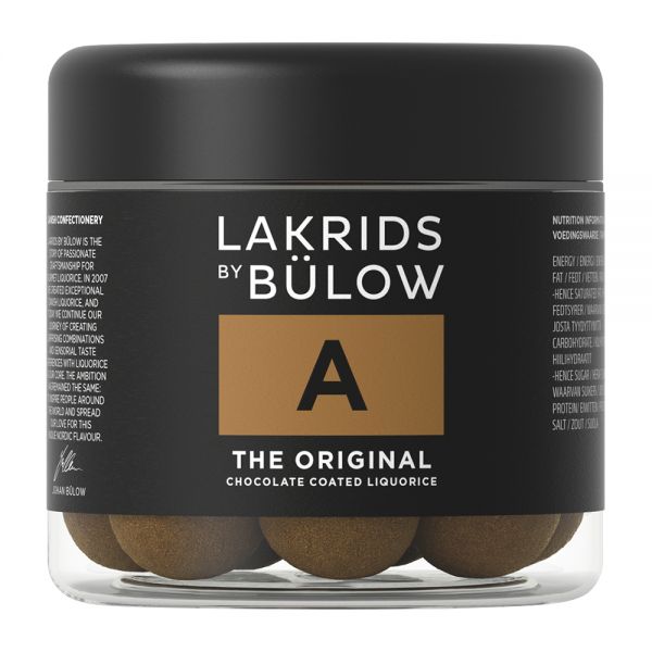 Lakrids by Bülow | A | The Original | Small | 125g