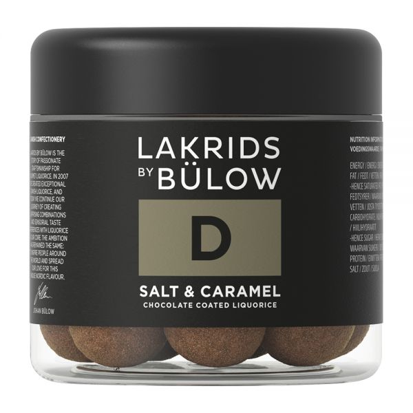 Lakrids by Bülow | D | Salt & Caramel | small | 125g