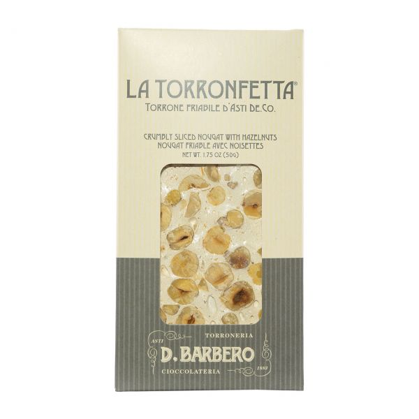 D.Barbero | Torrone mit Haselnüssen | 50g