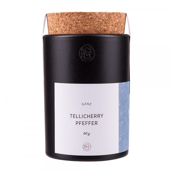 Pfeffersack und Soehne | Tellicherry Pfeffer in Keramikdose | 60g