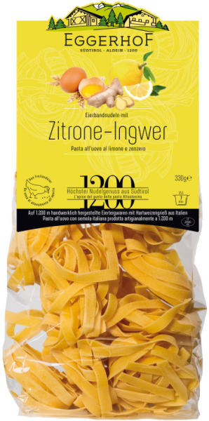 Eggerhof | Zitrone Ingwer Bandnudeln | 310g