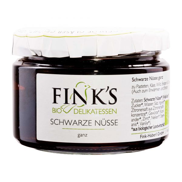 Finks Delikatessen | Schwarze Nüsse