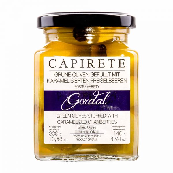 Capirete | Gordal Oliven mit Moosbeeren 