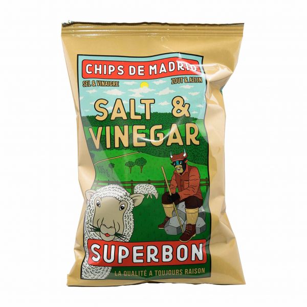 Superbon | Chips de Madrid | Salt & Vinegar | 135g