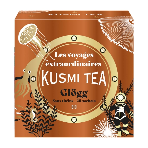 Kusmi Tea | Glögg Winter-Früchtetee | Teebeutel