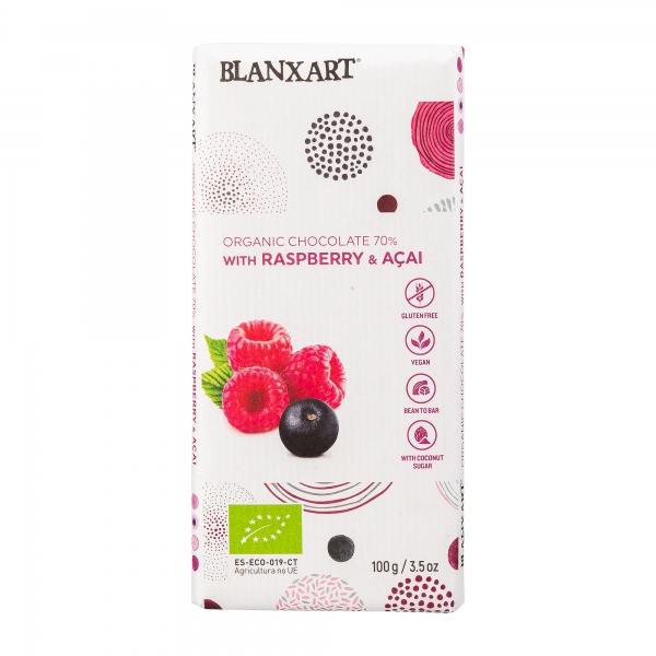 Blanxart | Schokolade mit Kokosblütenzucker und Acai Beeren