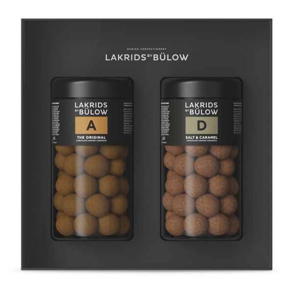 Lakrids by Johan Bülow | Black Box Geschenk | Lakritz mit Schokolade