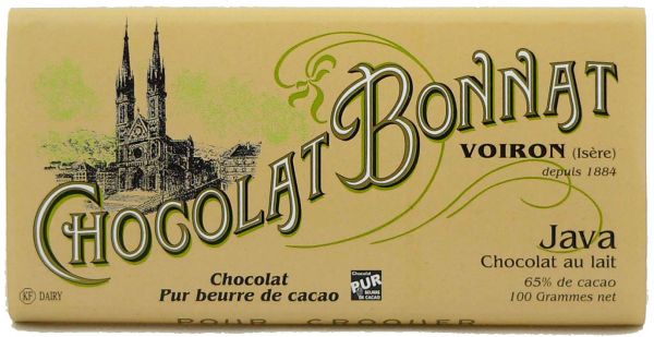 Bonnat Schokolade | Java Lait 65% | Milchschokolade