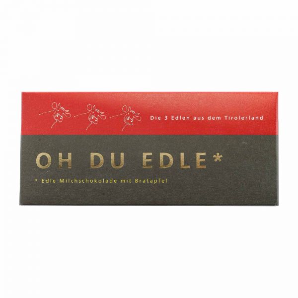 Tiroler Edle | Weihnachtsschokolade mit Bratapfel 