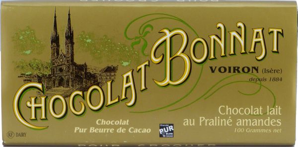 Bonnat Schokolade | Lait au Praline Amandes 55%