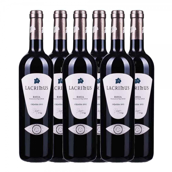 Rodriguez Sanzo Lacrimus Crianza 2012 6er Set