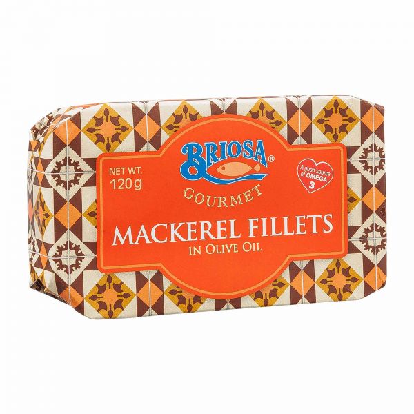 Briosa Gourmet | Makrelen Filets in Olivenöl | 120g