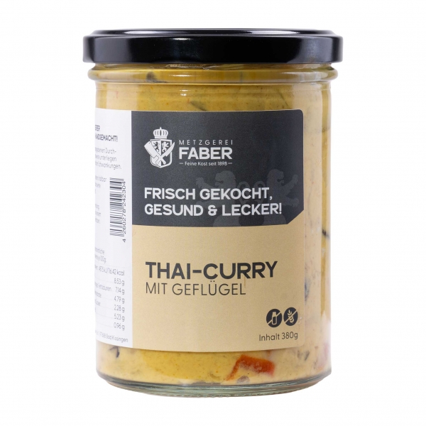 Faber Feinkost | Thai Curry mit Geflügel