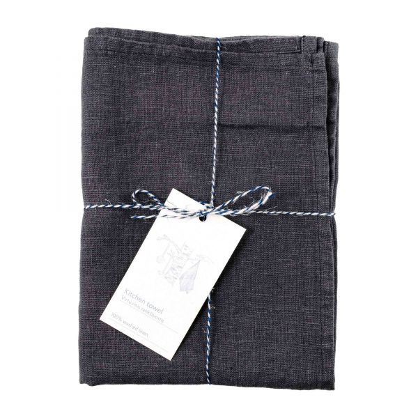 Linen Tales | Leinen Geschirrtuch | Dark Grey