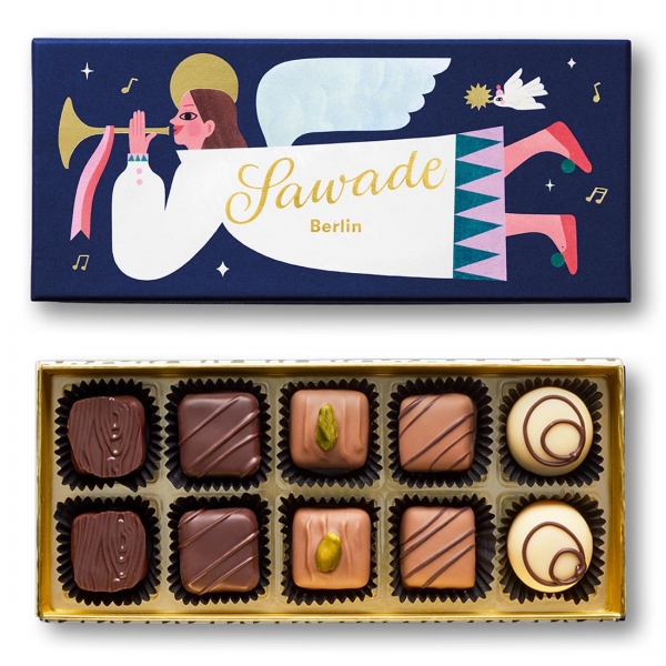 Sawade | Pralinenschachtel Engel | 115g