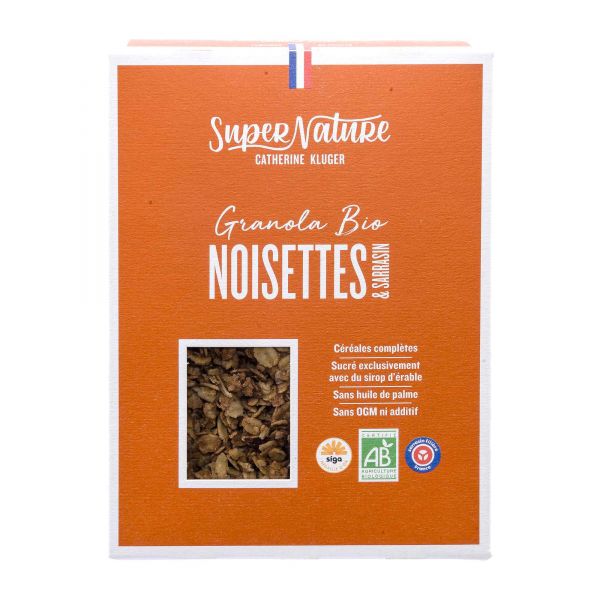 SuperNature | Granola Noisettes & Sarrasin