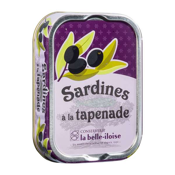La belle-iIloise | Sardinen mit Oliven Tapenade | 115g 