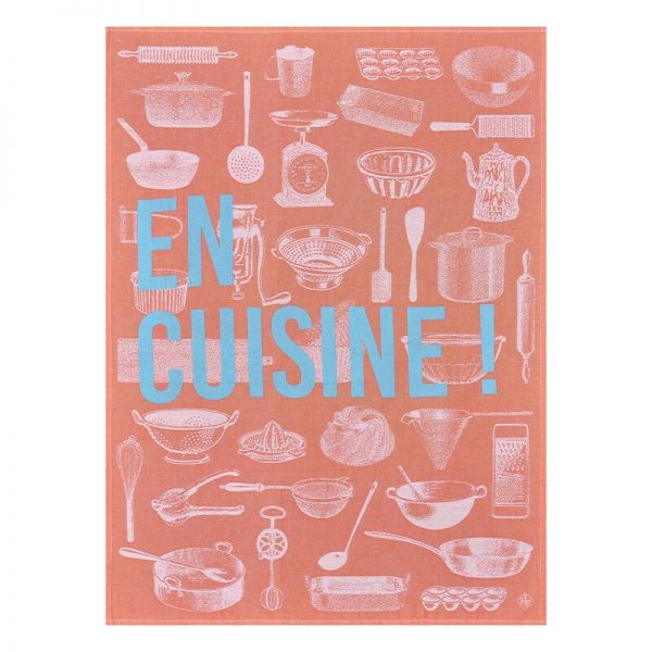 Le Jacquard Francais | Geschirrtuch En cuisine poppy