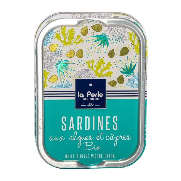 La Perle des Dieux | Sardinen mit Algen & Kapern