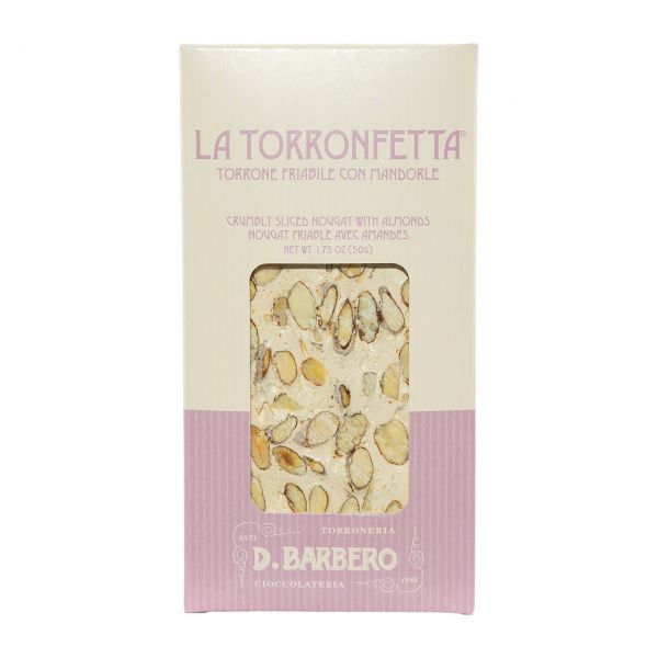 D.Barbero | Torrone mit Mandeln | Torronfetta con Mandorla | 50g