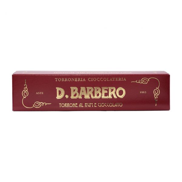 D.Barbero | Torrone al Rum e cioccolato | 270g