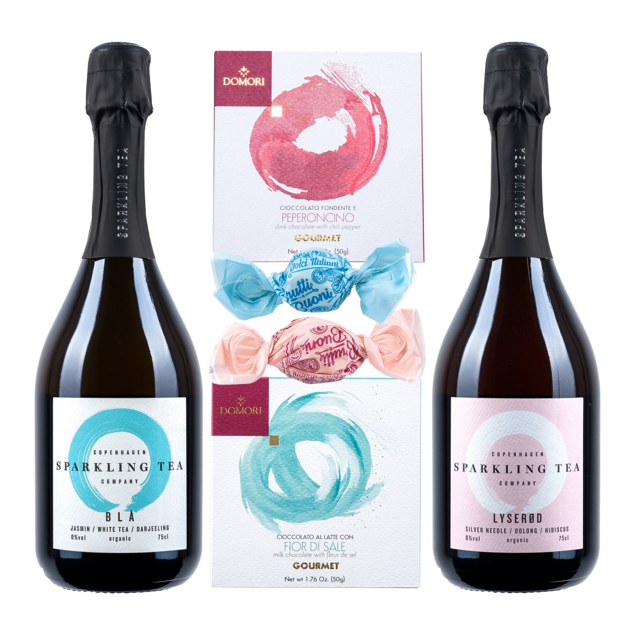 Copenhagen Sparkling Tea | Geschenk mit Domori | alkoholfrei