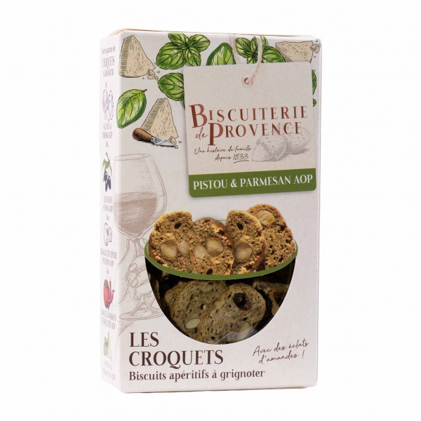 Biscuiterie de Provence | Croquets Pistou & Parmesan