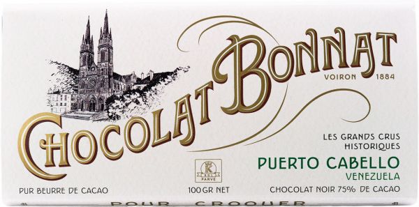 Bonnat Schokolade | Puerto Cabello 75% | dunkle Schokolade