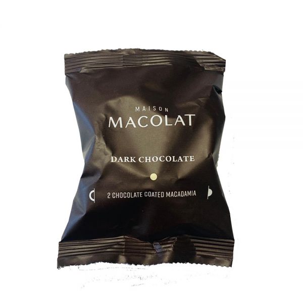 Macolat Dark | Macadamia Nüsse | Flowpack