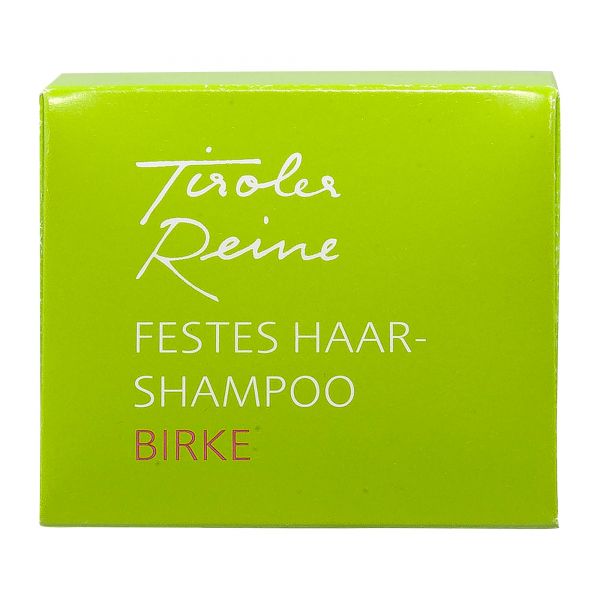 Tiroler Reine | festes Haar Shampoo | Birke