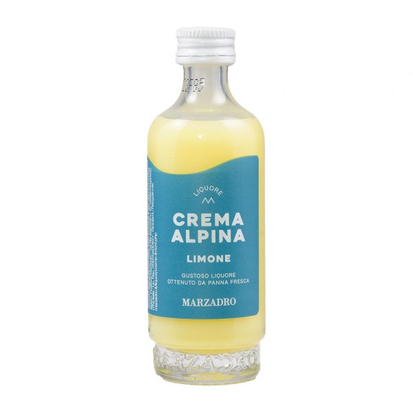 Crema Alpina Limone Sahne Likör | Miniatur 5cl