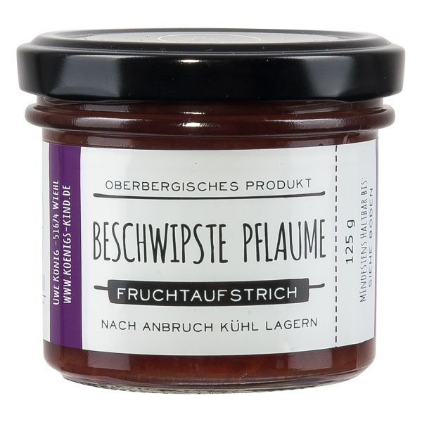 Königskind | beschwipste Pflaume Fruchtaufstrich | 125g