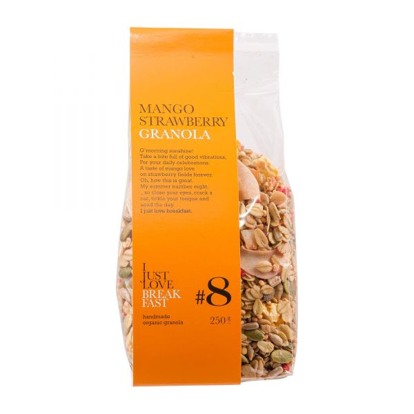 I just love breakfast | #8 Granola Mango Strawberry