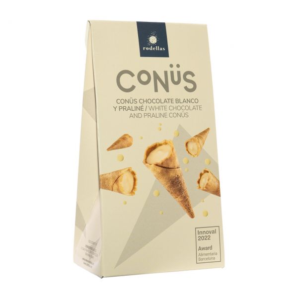 Conüs | Eiswaffel-Spitzen mit Weißer Schokolade