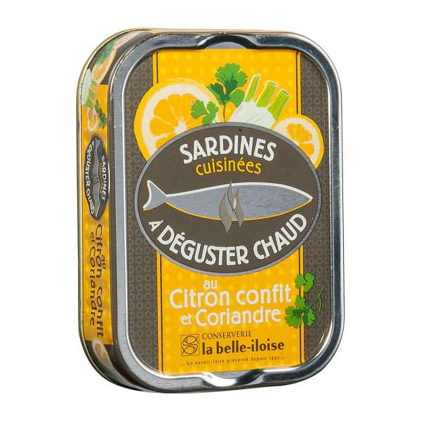 La belle iIoise | Sardinen zum Braten mit Zitrone und Koriander | 115g