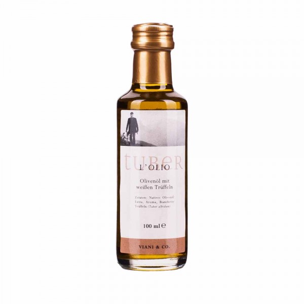 Viani | Tuber L'olio | Olivenöl mit weißen Trüffeln | 100ml