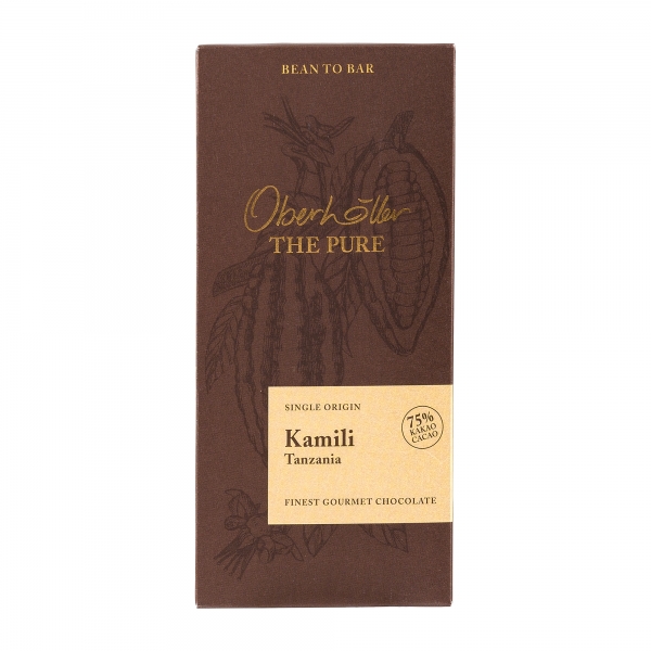 Pure Schokolade von Oberhöller | Kamili Tanzania 75% | 70g