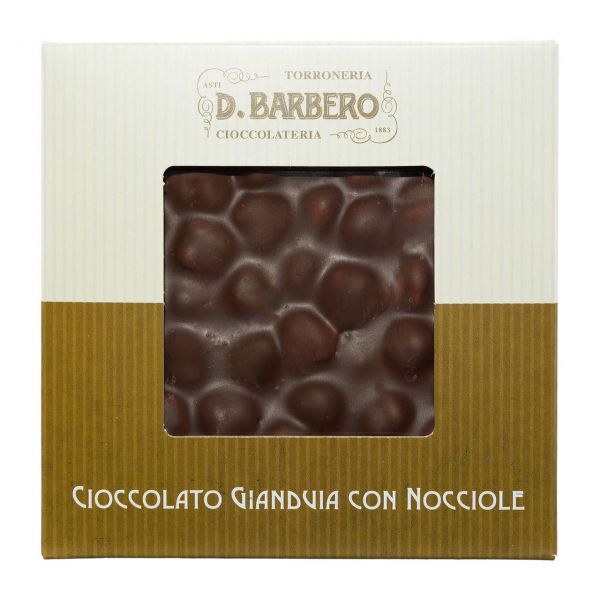 D.Barbero | Gianduja Schokolade mit Haselnüssen | 120g
