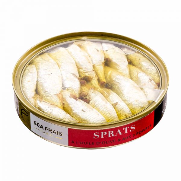 Sea Frais Gold | Sprotten mit 3 Pfeffer | 120g