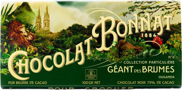 Bonnat Schokolade | Géants de Brumes | Ouganda 75%