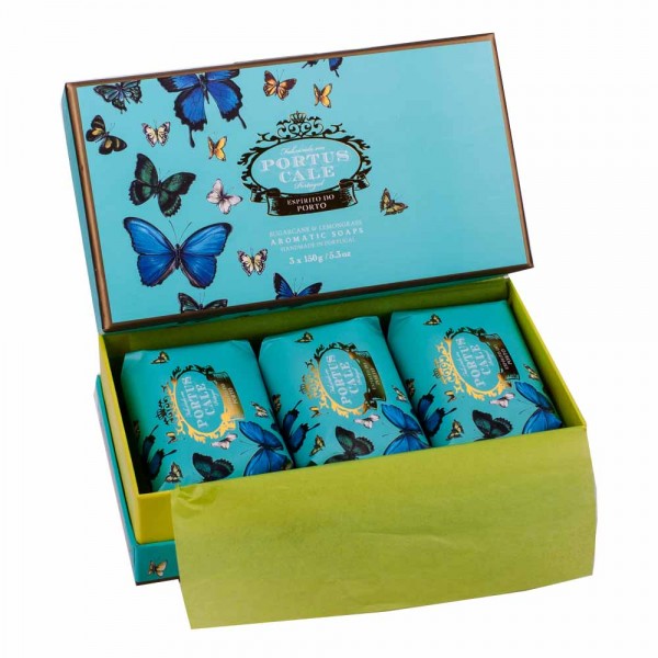 Portus Cale | Seife Butterflies Geschenkset