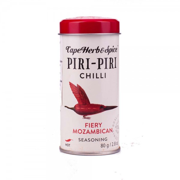 Cape Herb & Spice | Piri Piri Chilli Fiery Mozambican | Gewürzsalz | 80g