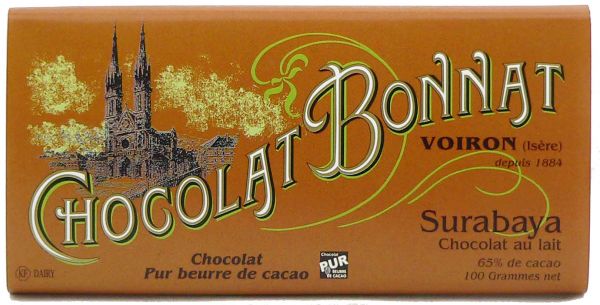 Bonnat Schokolade | Surabaya Lait 65% | Milchschokolade