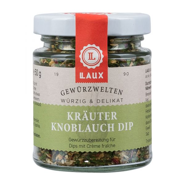 Laux | Kräuter Knoblauch Dip | 50g 