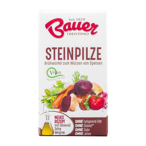 Bauer | Brühwürfel mit Steinpilzen
