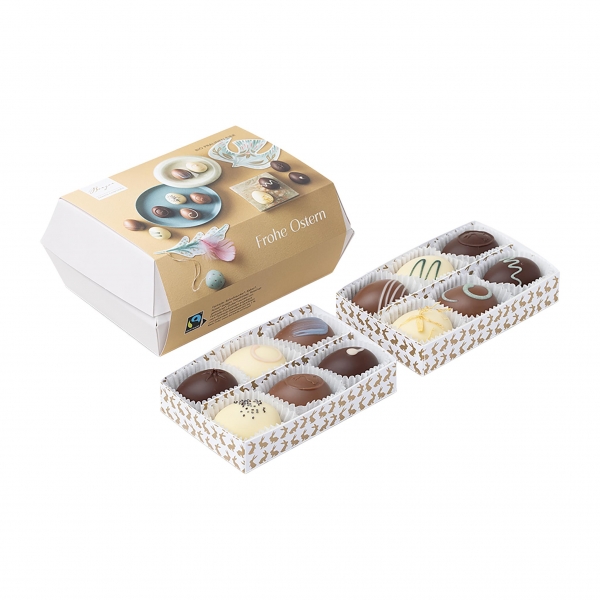 Berger | 12er-Pralinen-Eier-Kartonbox